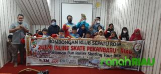 Ikuti event Pariaman Fun Roller Skating Tour Race, 18 Atlet dapat dukungan dan Motivasi dari Wawako